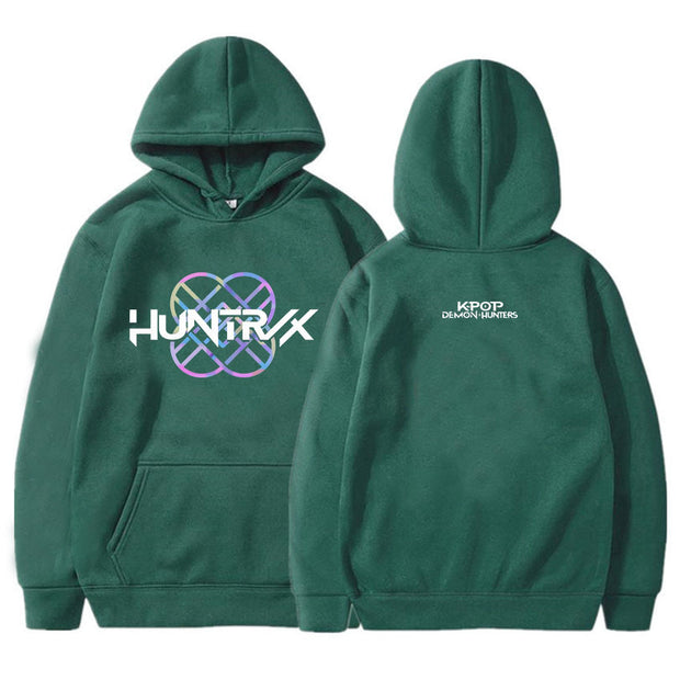 KPop Demon Hunters Huntrix Logo Hoodie Women Men Clothing