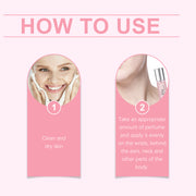 Rose Elegant Roll-On Perfume Women's Wrist Long-Lasting Light Fragrance Fresh Floral Roses Keep Perfume Perfume