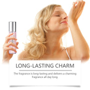 Rose Elegant Roll-On Perfume Women's Wrist Long-Lasting Light Fragrance Fresh Floral Roses Keep Perfume Perfume