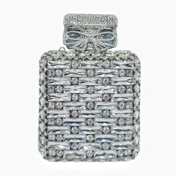 Perfume bottle with diamond hand bag Crystal Bag